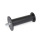 GN 539.2 Poignées cylindriques, plastique, goujon fileté Type: B - avec protection des mains, des deux côtés